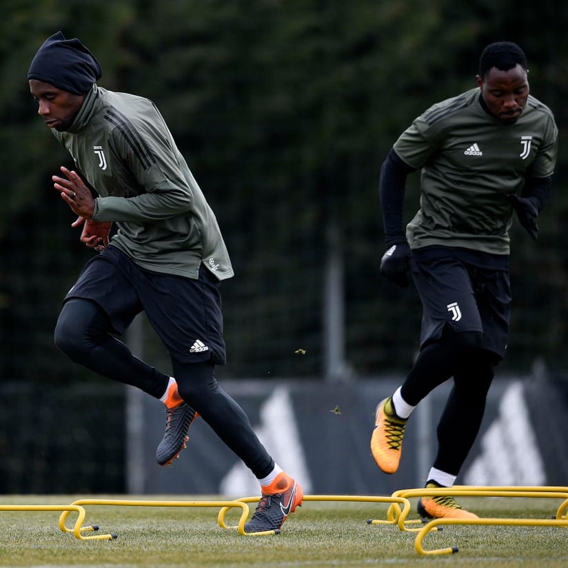 Juve limber up for London
