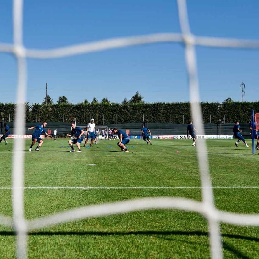Sunday training at Vinovo