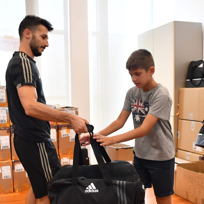 First day of training for the Juventus U10's