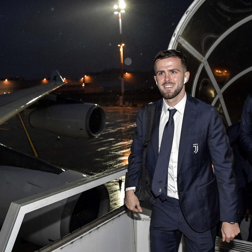 Setting off for the Super Cup!