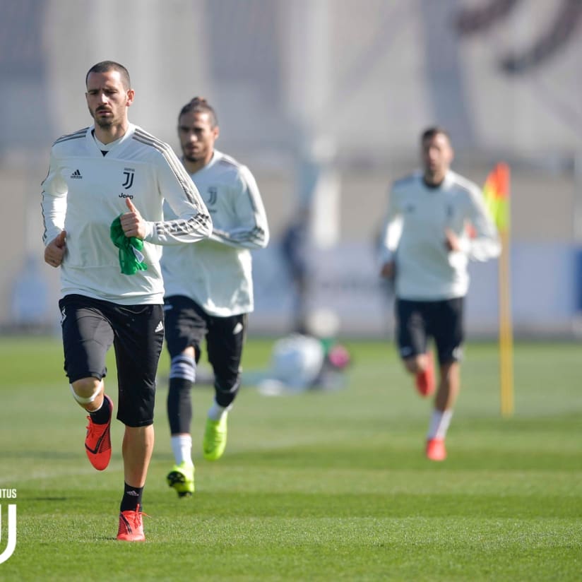 Friday session at Continassa