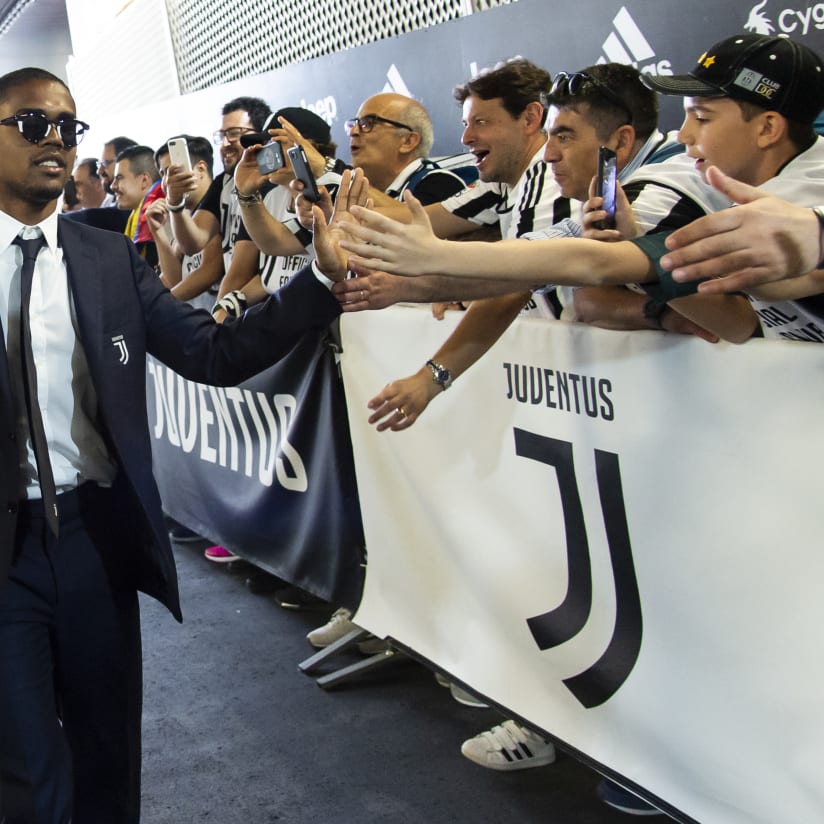 Juventus-Hellas Verona, walk about Official Fan Club