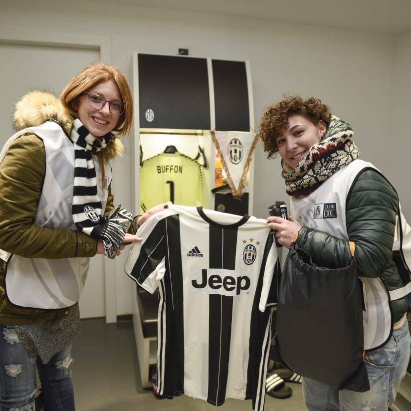 Juventus-Palermo, walkabout CLUB DOC