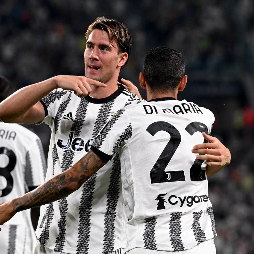 Vlahović: "Playing with Di Maria is an incredible sensation!"