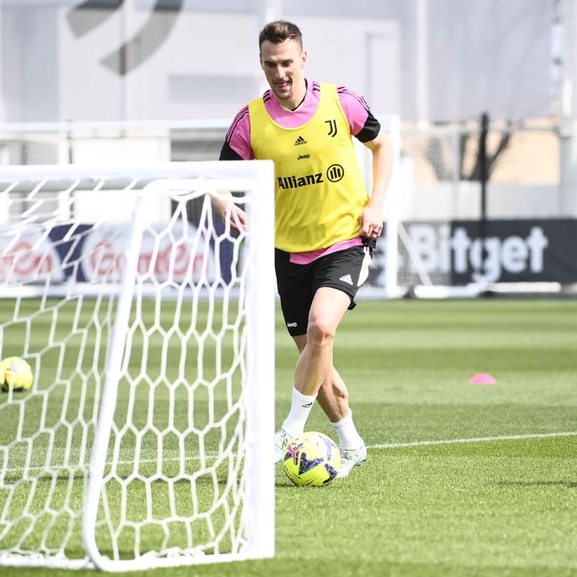 Training Center | L'allenamento della Juventus di mercoledì 5 aprile