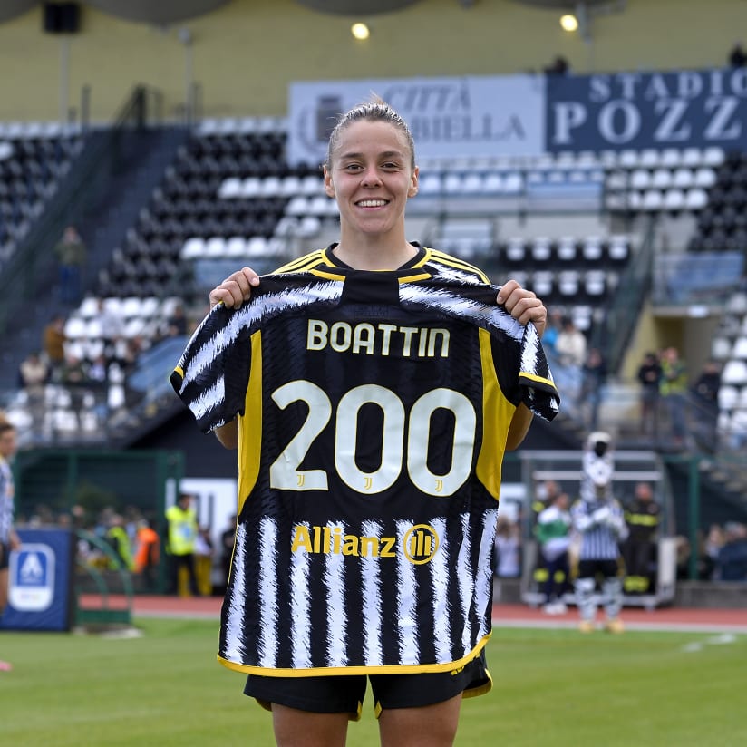 La lettera di Boattin dopo le 200 presenze con le Juventus Women