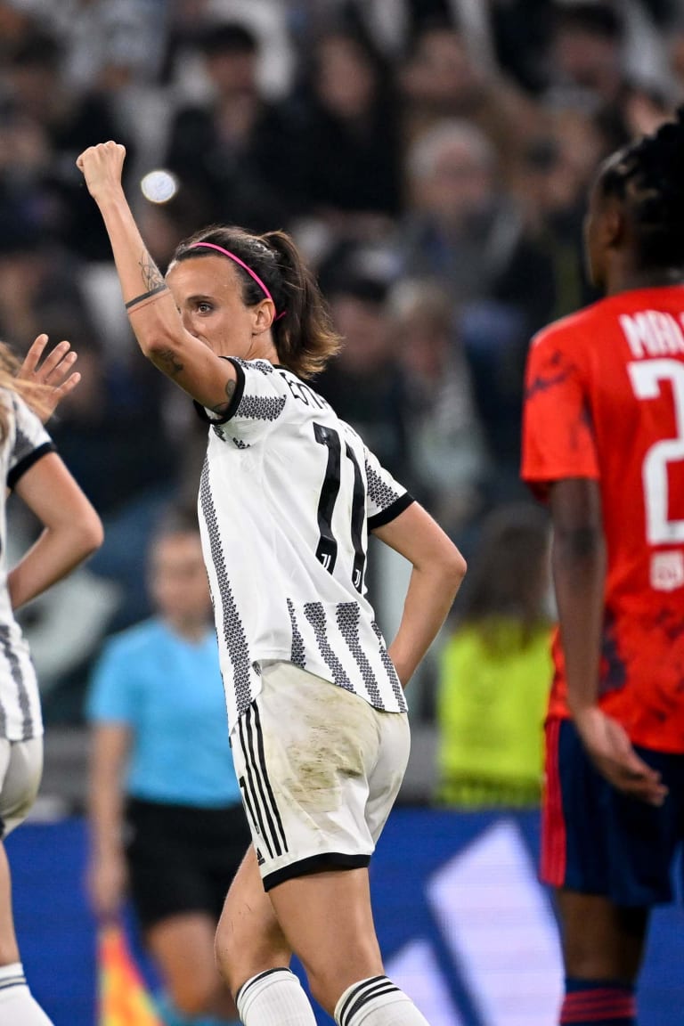 Juventus Women - Lione | Bonansea: «Abbiamo giocato una buona partita»