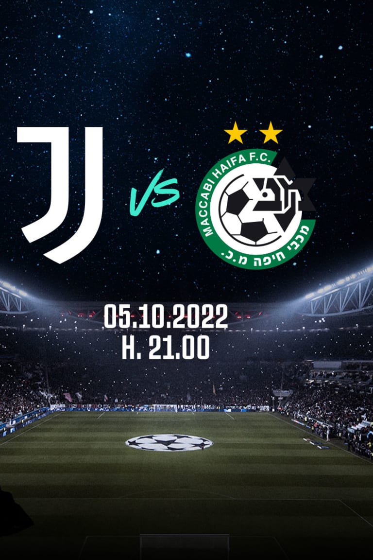 JUVE-MACCABI TICKETS ON GENERAL SALE! 