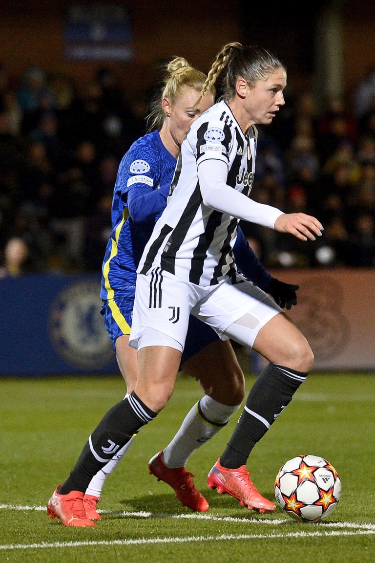 Chelsea - Juventus Women |  Salvai: "A point that is worth a lot"