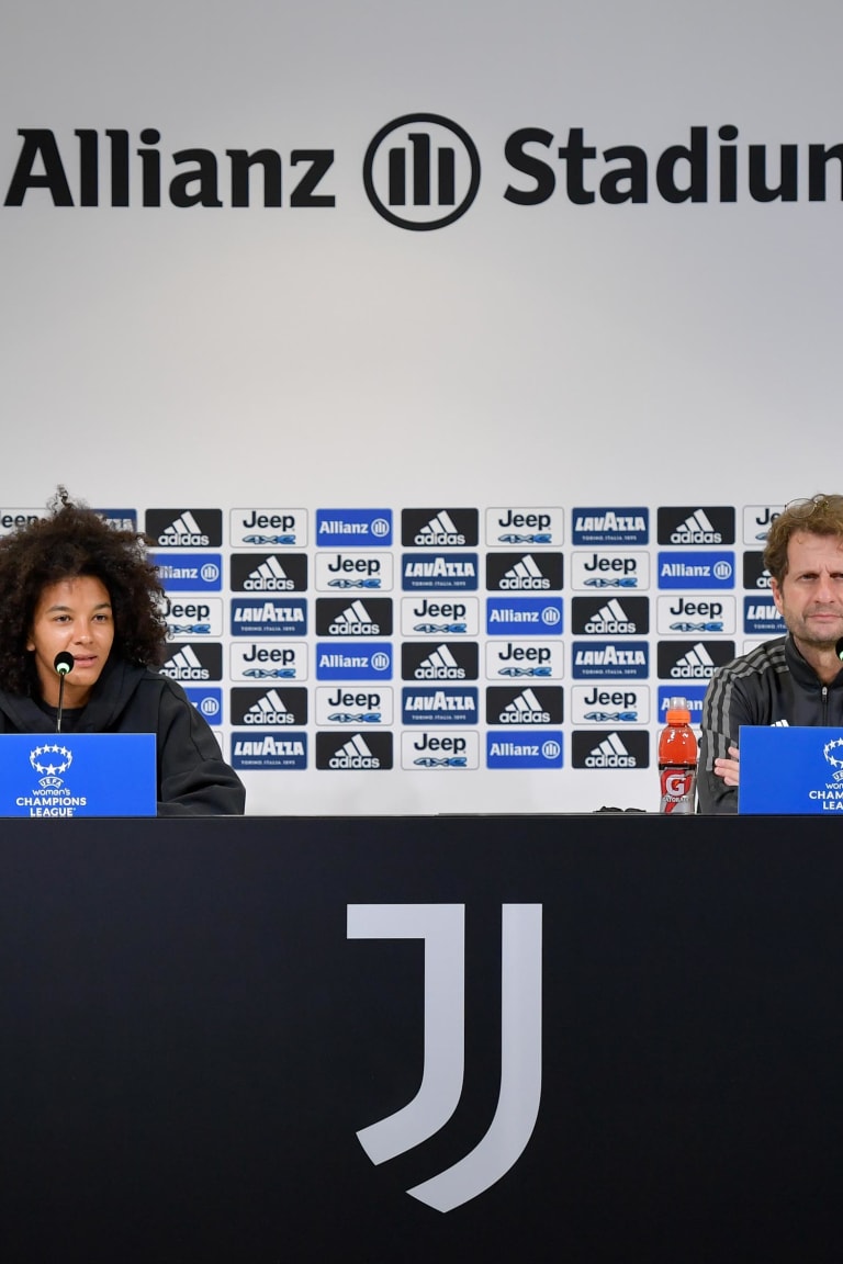 Juventus Women - Servette | Montemurro and Gama on the eve of the UWCL match