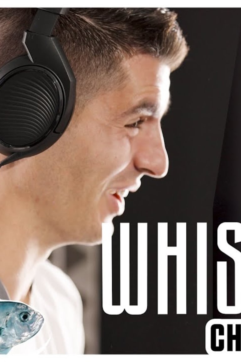Morata e Pinsoglio alle prese con la Whisper Challenge!
