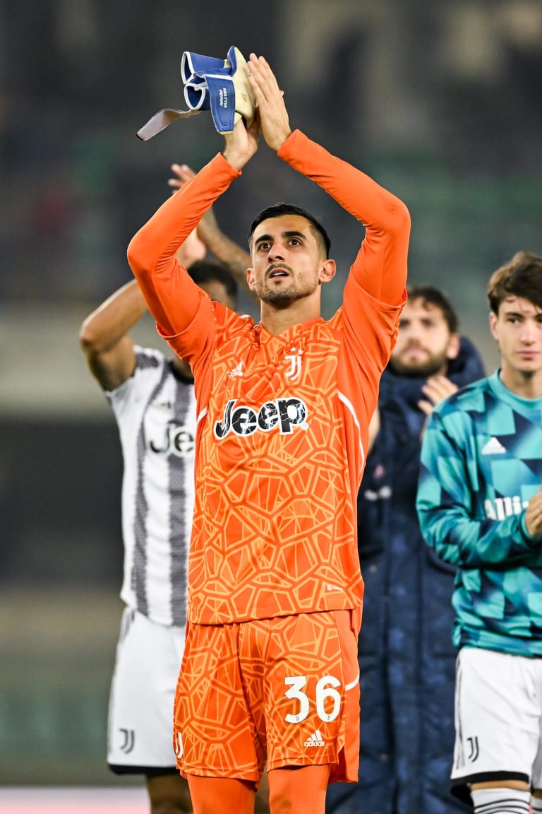 Hellas Verona - Juventus | Perin: «Una vittoria fondamentale»