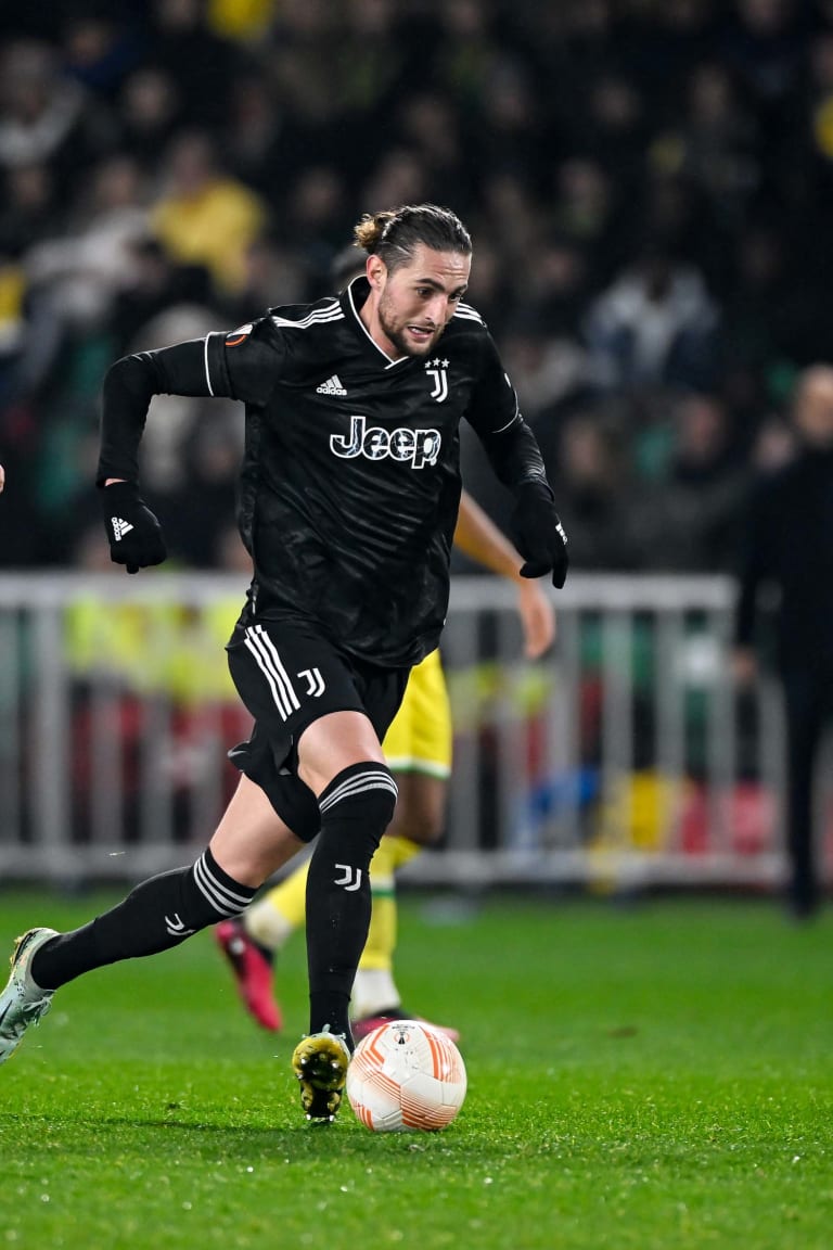 Nantes - Juventus | Rabiot: «Volevamo giocare una partita così»