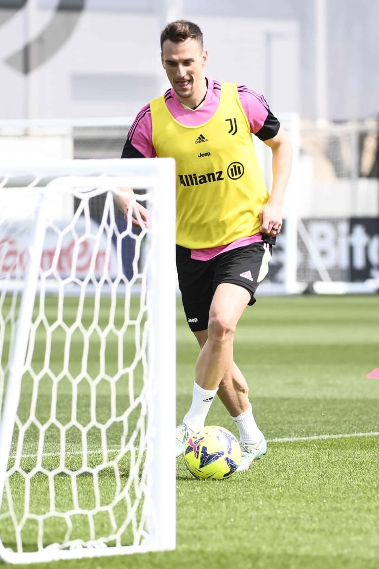 Training Center | L'allenamento della Juventus di mercoledì 5 aprile