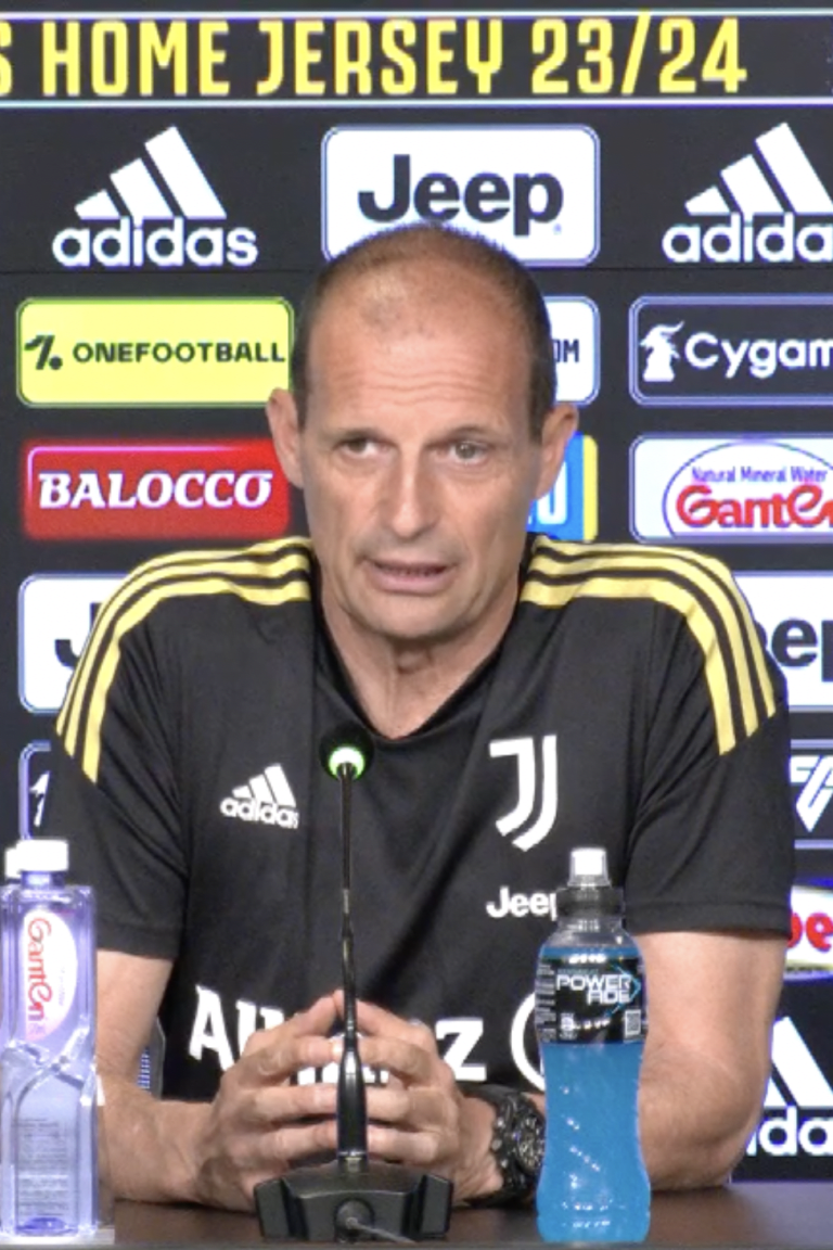 Udinese-Juve, la conferenza stampa di Allegri