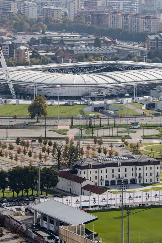 Allianz Stadium and JTC Aerial Views